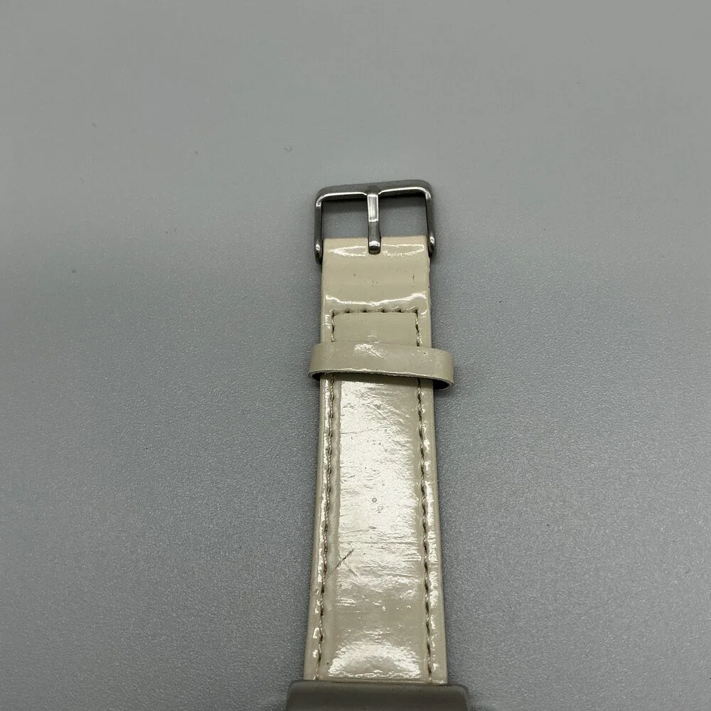 MINI MN051 Womens Watch 37mm Food Dial Square 3D Miniature Leather New Battery